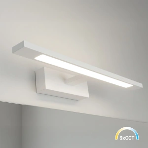 Kinkiet łazienkowy KLIMT Biały 8W LED 40cm - CCT -  ML2037