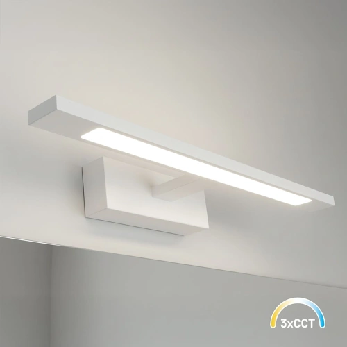 Kinkiet łazienkowy KLIMT Biały 8W LED 40cm - ML2037 - 3xCCT