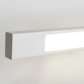 Kinkiet łazienkowy KLIMT Biały 8W LED 40cm - CCT - ML2037 - klosz