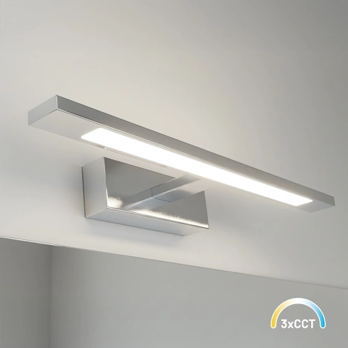 Kinkiet łazienkowy KLIMT Chrom 8W LED 40cm - ML2039 - 3xCCT