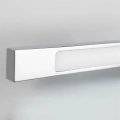 Kinkiet łazienkowy KLIMT Chrom 8W LED 40cm - CCT - ML2039 - klosz