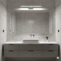 Kinkiet łazienkowy KLIMT Chrom 12W LED 60cm - CCT - ML2040 -realizacja