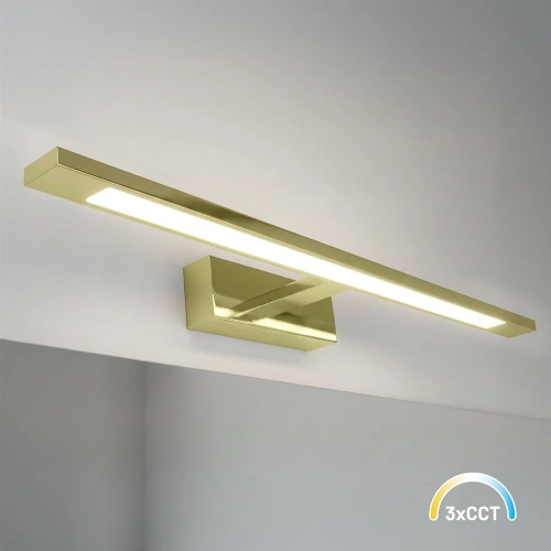 Kinkiet łazienkowy KLIMT Złoty 12W LED 60cm - ML2042 - 3xCCT