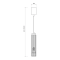 Lampa wisząca - VERTICAL - biały - 1xGU10 - ML0308 - wymiary