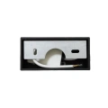 Kinkiet łazienkowy MIRORE Czarny 5W LED 30cm 4000K IP44 - ML2024 - przewody
