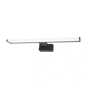 Kinkiet łazienkowy MIRORE Czarny 8W LED 40cm 4000K IP44 -  ML2025