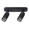 Lampa sufitowa - VERTICAL SPOT - czarny - 2xGU10 - ML0295