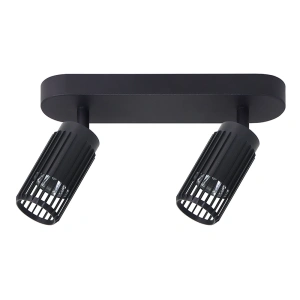 Lampa sufitowa - VERTICAL SPOT - czarny - 2xGU10 - ML0295