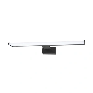 Kinkiet łazienkowy MIRORE Czarny 10W LED 60cm 4000K IP44 -  ML2026