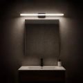 Kinkiet łazienkowy MIRORE Czarny 10W LED 60cm 4000K IP44 - ML2026 - realizacja