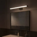 Kinkiet łazienkowy MIRORE Czarny 10W LED 60cm 4000K IP44 - ML2026 - realizacja-