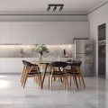 Lampa sufitowa - VERTICAL SPOT - czarny - 3xGU10 - ML0296 - realizacja