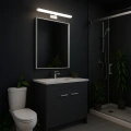 Kinkiet łazienkowy MIRORE Biały 8W LED 40cm 4000K IP44 - ML2028- realizacja