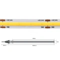 Taśma LED COB 24V 8W 88lm/W ciepła 2200K CRI90+ - sekcja cięcia