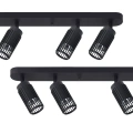 Lampa sufitowa - VERTICAL SPOT - czarny - 6xGU10 - ML0297