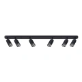 Lampa sufitowa - VERTICAL SPOT - czarny - 6xGU10 - ML0297