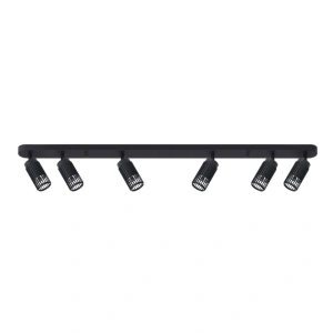 Lampa sufitowa - VERTICAL SPOT - czarny - 6xGU10 - ML0297
