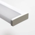 Kinkiet łazienkowy MIRORE Biały 10W LED 60cm 4000K IP44 - ML2029 - klosz