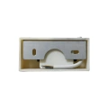 Kinkiet łazienkowy MIRORE Biały 10W LED 60cm 4000K IP44 - ML2029 - przewody