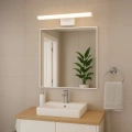 Kinkiet łazienkowy MIRORE Biały 10W LED 60cm 4000K IP44 - ML2029 - realizacja