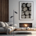 Lampa podłogowa - VERTICAL - czarny - 2xGU10 - ML0300 - realizacja