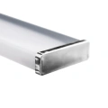 Kinkiet łazienkowy MIRORE Srebrny 10W LED 60cm 4000K IP44 - ML2032 - klosz