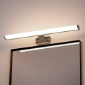 Kinkiet łazienkowy MIRORE Srebrny 10W LED 60cm 4000K IP44 - ML2032- realizacja