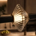 Lampa wisząca - PADRE - czarny - 18W LED - ML2798 - realizacja
