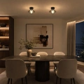 Lampa sufitowa - PADRE - czarny - 6W LED - ML2794 - realizacja