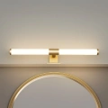 Kinkiet łazienkowy APA Złoty 6W LED 4000K IP44 - ML2253 - realizacja
