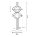 Lampa biurkowa - PADRE - złoty - 9W LED - ML2801 - wymiary