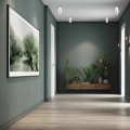 Lampa sufitowa - FLOWER - biały/chrom - 1xGU10 - ML0270 - realizacja
