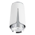 Lampa sufitowa - FLOWER - biały/chrom - 1xGU10 - ML0270