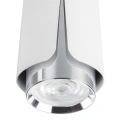 Lampa sufitowa - FLOWER - biały/chrom - 1xGU10 - ML0270