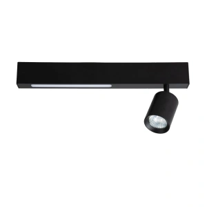 Lampa sufitowa MAGNET 5W+1xGU10 3000K/4000K - Czarny - ML1130