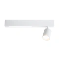 Lampa sufitowa MAGNET 5W+1xGU10 3000K/4000K - Biały - ML1131 - pełne świecenie