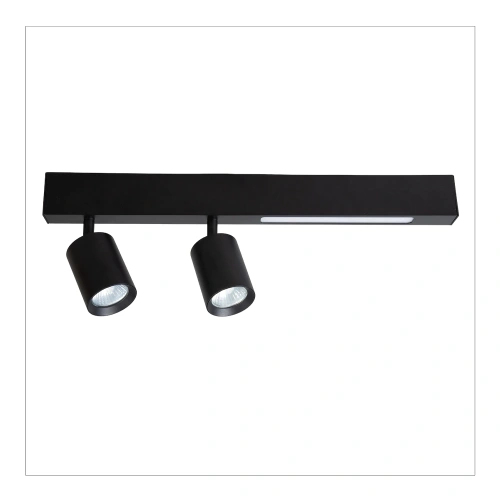 Lampa sufitowa MAGNET 5W+2xGU10 3000K/4000K - Czarny - ML1132