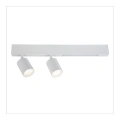 Lampa sufitowa MAGNET 5W+2xGU10 3000K/4000K - Biały - ML1133 - świecenie - reflektorki