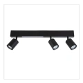 Lampa sufitowa MAGNET 5W+3xGU10 3000K/4000K - Czarny - ML1134