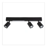 Lampa sufitowa MAGNET 5W+3xGU10 3000K/4000K - Czarny - ML1134