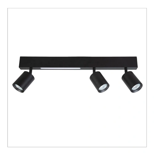 Lampa sufitowa MAGNET 5W+3xGU10 3000K/4000K - Czarny - ML1134