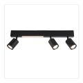 Lampa sufitowa MAGNET 5W+3xGU10 3000K/4000K - Czarny - ML1134 - świecenie  pełne