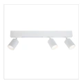 Lampa sufitowa MAGNET 5W+3xGU10 3000K/4000K - Biały - ML1135 - świecenie - reflektorki