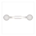 Lampa sufitowa MAGNET 13W+2xG9 3000K/4000K - Biała - ML1137 - świecenie - pasek LED