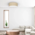 Lampa sufitowa MARSHALL 3xE27 Ø50cm - RATTAN - MLP7488 - realizacja