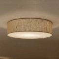 Lampa sufitowa MARSHALL 3xE27 Ø50cm - Biały / Brąz - MLP2424 - realizacja
