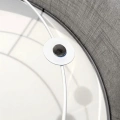 Lampa sufitowa MARSHALL 3xE27 Ø50cm - Biały / Szary - MLP2425- mocowanie klosza