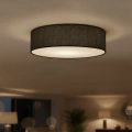 Lampa sufitowa MARSHALL 3xE27 Ø50cm - Biały / Czarny - MLP2426 - realizacja