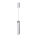 Lampa wisząca LED NEO 1xGU10 - Biały / Chrom - ML0291-