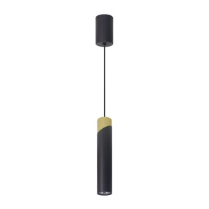 Lampa wisząca LED NEO 1xGU10 - Czarno / Złoty - ML0284